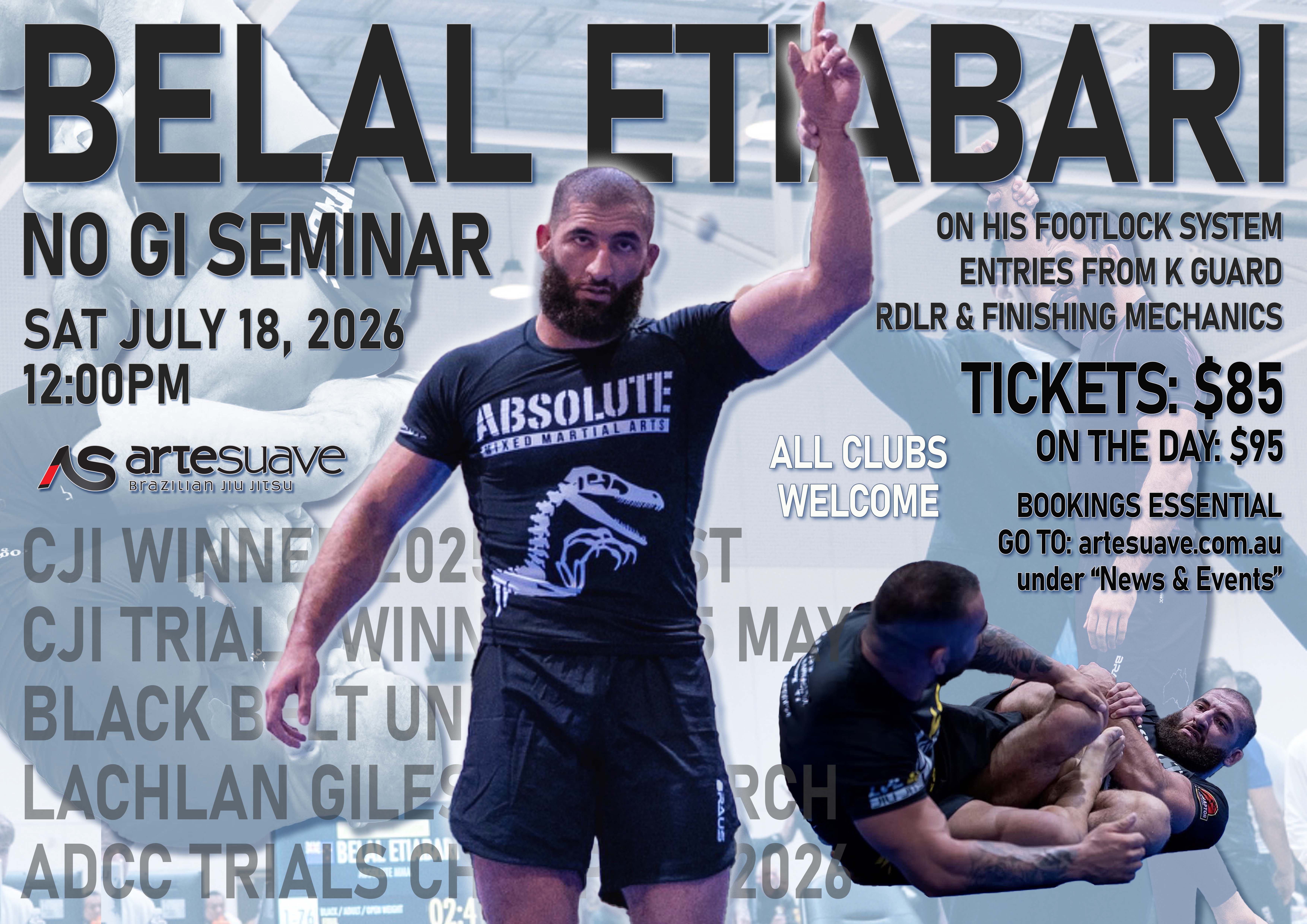 Belal Etiabari: No-Gi Seminar